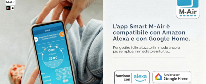 Smart M-Air: il climatizzatore MHI si controlla anche con la voce