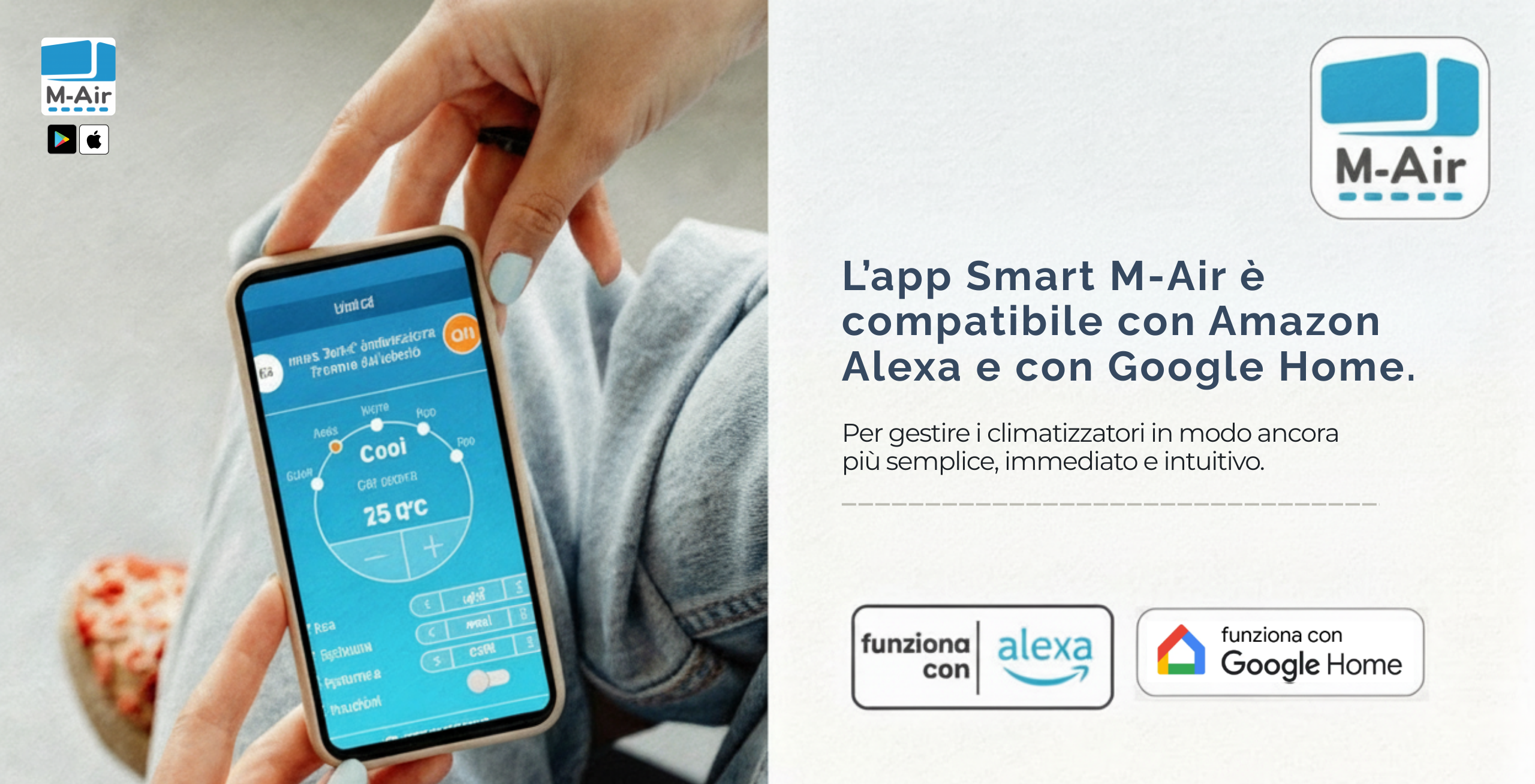 Smart M-Air: il climatizzatore MHI si controlla anche con la voce