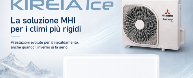 KIREIA ICE: il climatizzatore Mitsubishi Heavy Industries per il comfort nei climi più rigidi