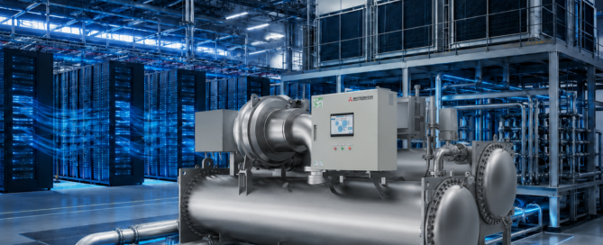 Refrigeratore centrifugo MHI da 10 MW
