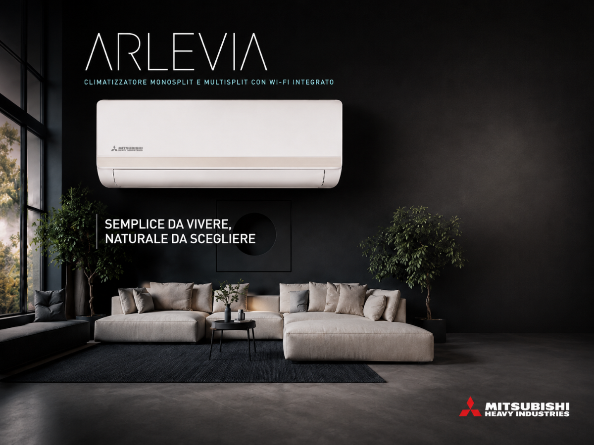 Climatizzatore MHI Arlevia ARLEVIA | SEMPLICE DA VIVERE, NATURALE DA SCEGLIERE