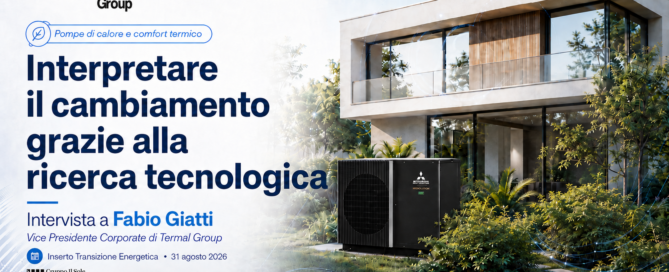 Fabio Giatti su Il Sole 24 Ore: Hydrolution EZY R290 protagonista della transizione energetica